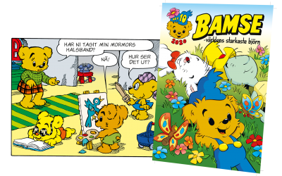 Bamse nr 10 är här!