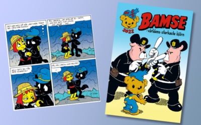 Nytt dubbelnummer av Bamse, ute nu!