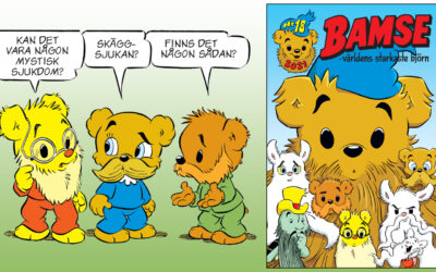 Varför har Bamse fått skägg?