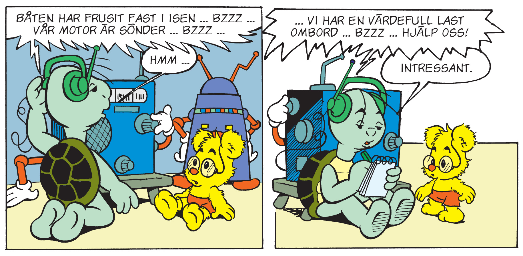 Fartyget som frös fast