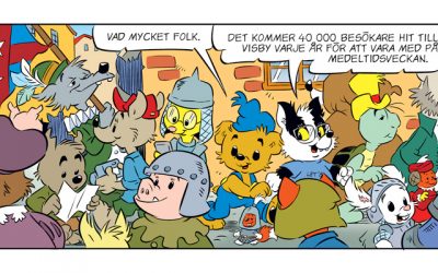 Sommarens dubbelnummer av Bamse!