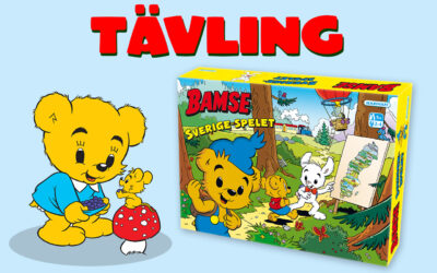 TÄVLING! Vinn Bamse Sverige-spelet
