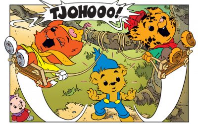 Nytt spännande nummer av Bamse!