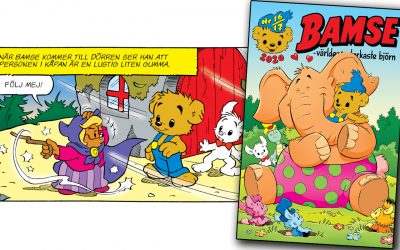 Nytt dubbelnummer av Bamse!