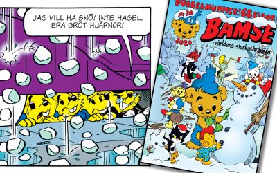 Mysiga julserier i nya Bamse!