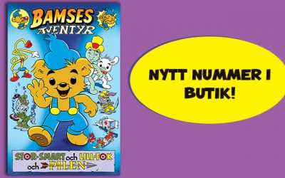 Spännande läsning i Bamses äventyr!