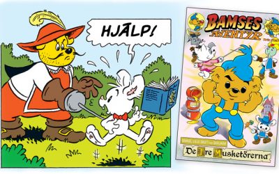 Nytt nummer av Bamses äventyr i butik!