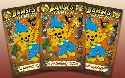 Massor av läsning i Bamses Äventyr!