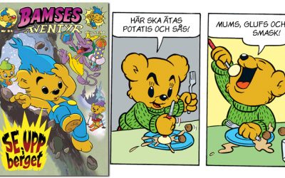 Nytt nummer av Bamses äventyr i butik!