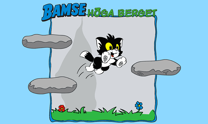 Bamse spel höga berget