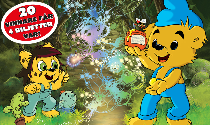 Bamse och häxans dotter tävling