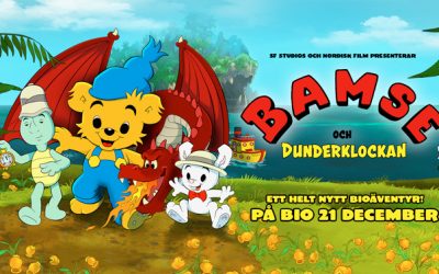 Se filmklipp från Bamse och Dunderklockan