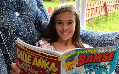 10-åriga Elin vinnare i serietävling om Luddmonstret