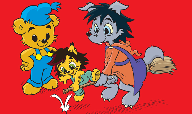 Bamse och häxans dotter