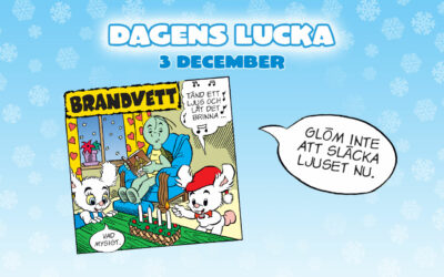 Julkalender 3 december: Brandvett