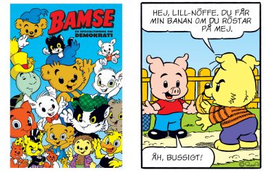 Nytt skolmaterial: Lär om demokrati med Bamse