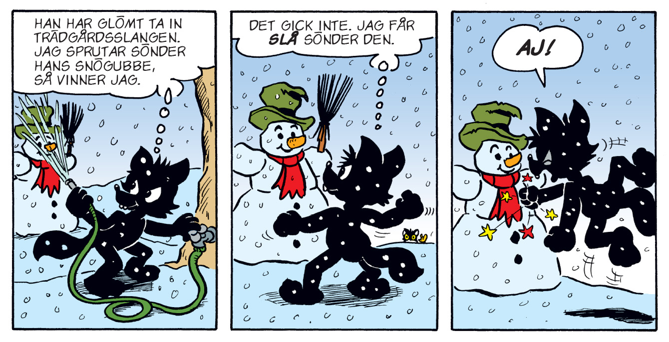 Bild från serie på Reinard Räv