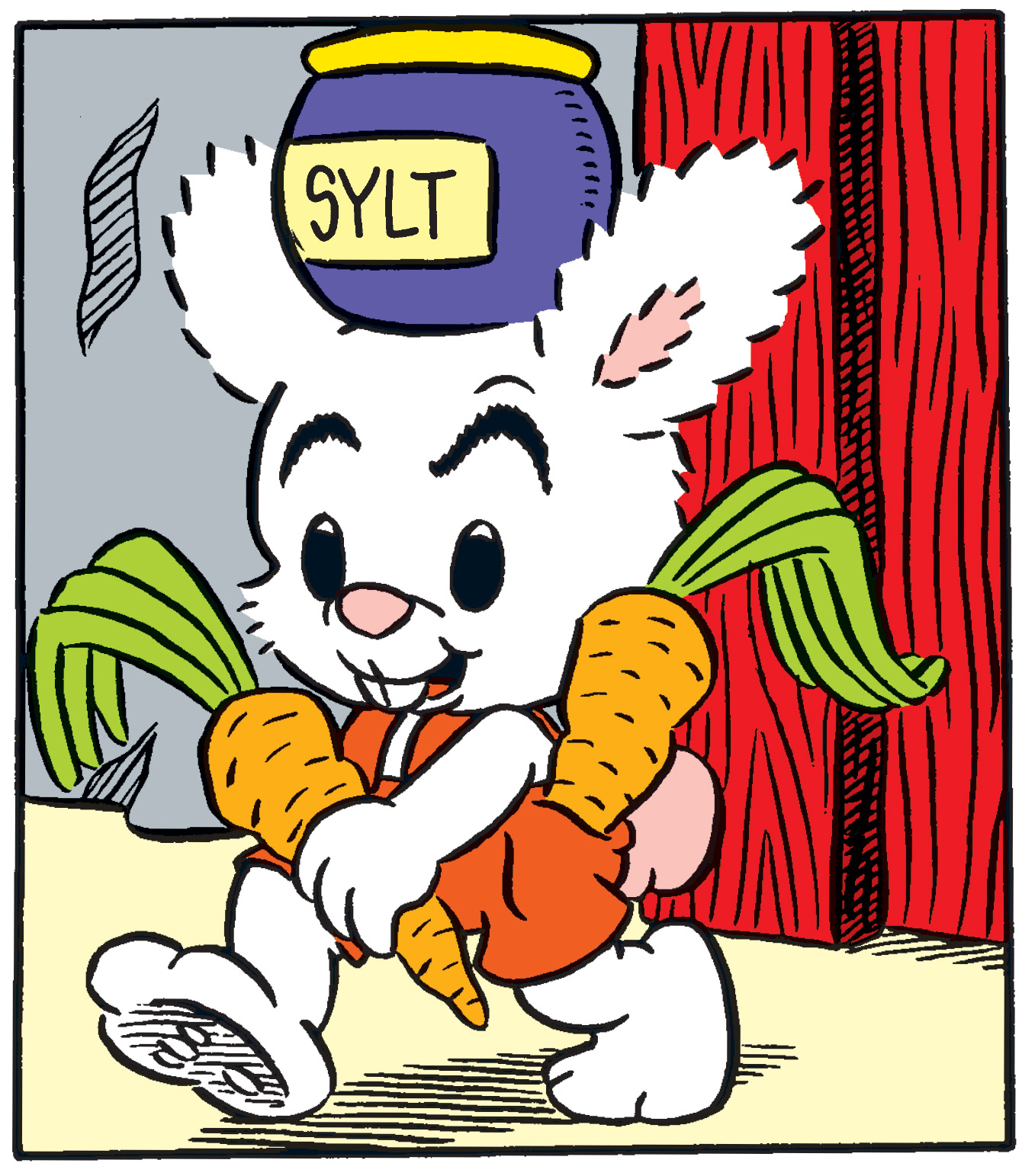 Bild från serie på Reinard Räv