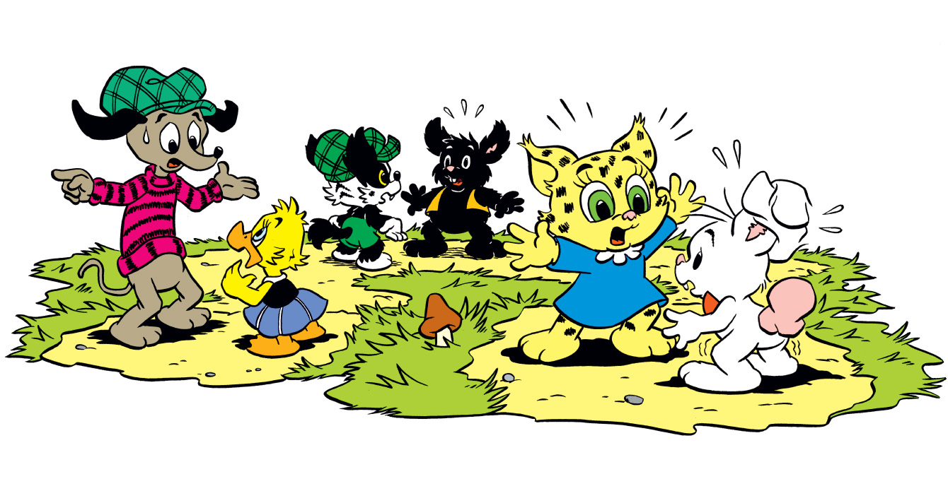 bild på Bamse Sverige-spelet med texten Tävling