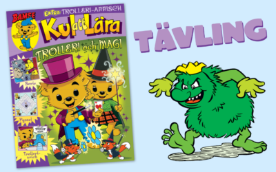 Tävling! Vinn Bamse Kul att lära – Trolleri