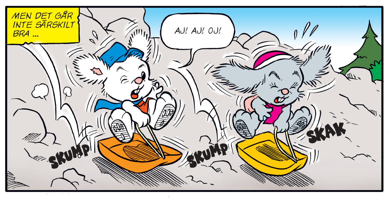 Bild från serie på Reinard Räv