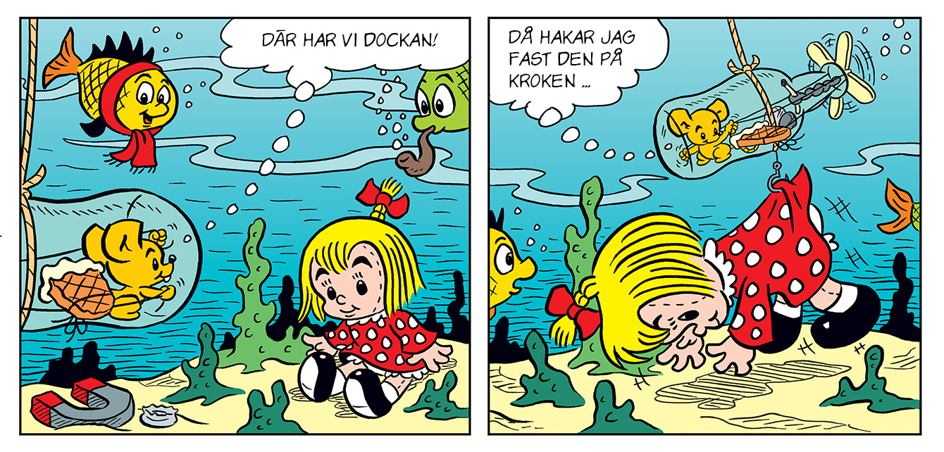 Bild från serie på Reinard Räv