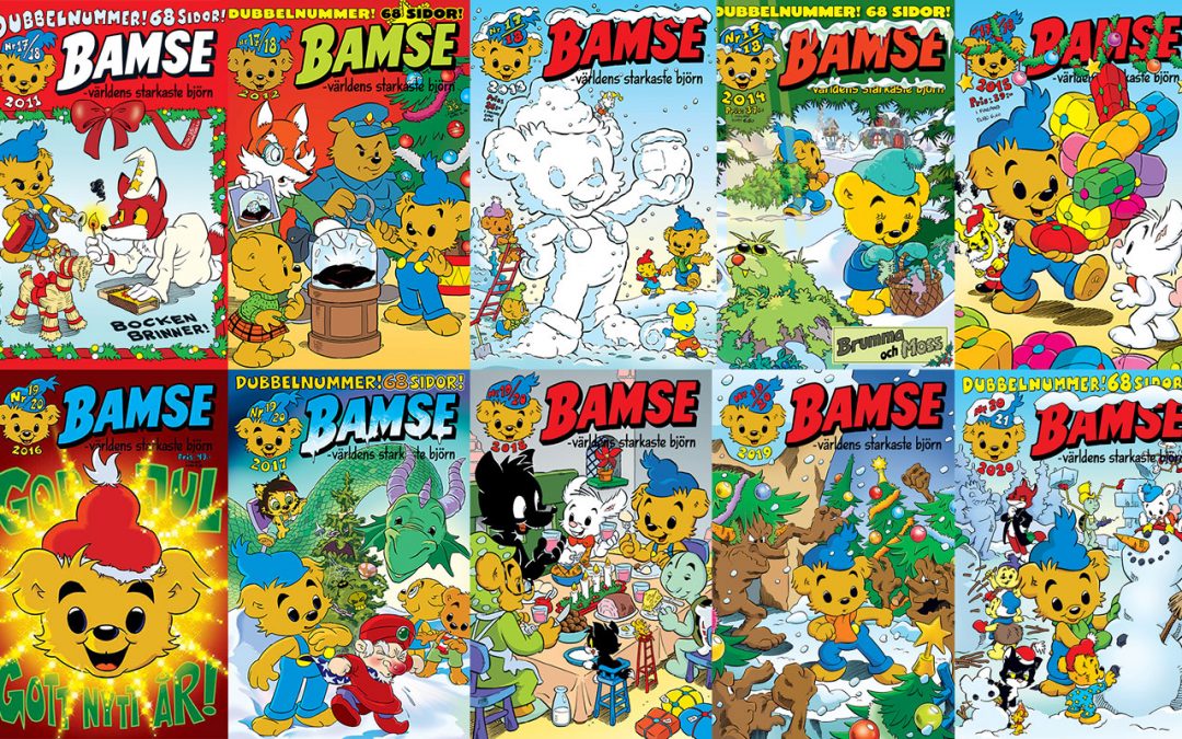 Bamse Julomslag