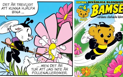 Bamse hjälper bina!