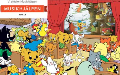 Bamse stödjer Musikhjälpen 2018