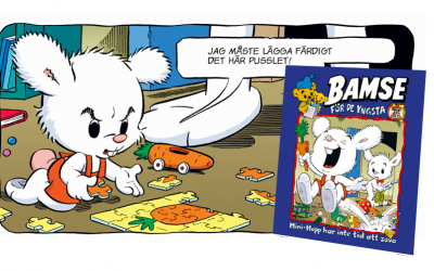 Nytt nummer av Bamse för de yngsta