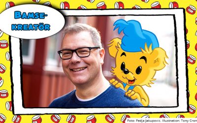 Tony Cronstam har tecknat Bamse i 30 år