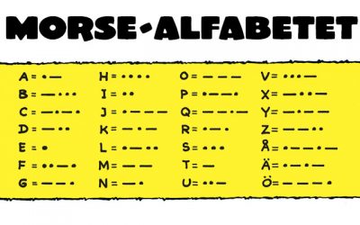 Bamses skola om Morse-alfabetet