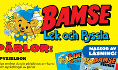 Pysseltidning med pärlor