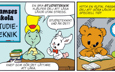 Till lärare: Svara på enkät och vinn Bamsetidningar!