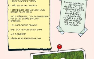 Testa Teddys tonfiskrullar!